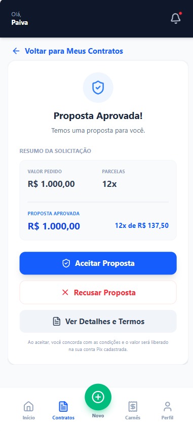 Aceite de Proposta